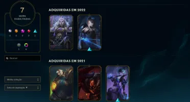 conta lol level 91