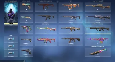 Conta Valorant + de 1k GASTOS