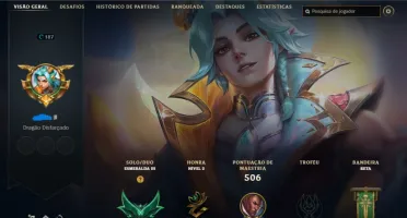 Conta Main Adc, Com 310 Skins Prestigio Do Ez