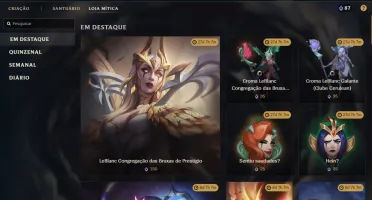 Conta Full LoL - 168 CH | 122 SKINS | HONRA 5 | 443K TK