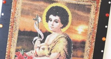 Quadrinho de Tecido - São João