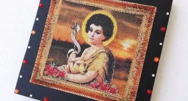 Quadrinho de Tecido - São João
