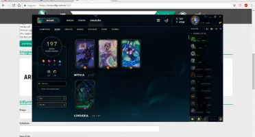 Conta League of Legends