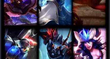 CONTA LOL 17HEROES/6SKINS/2PAG RUNA/6 ÍCONES/PRATA IV