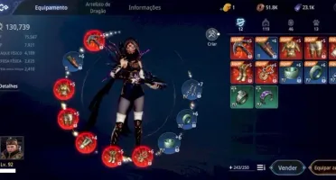 ARQUEIRA MIR4 LVL 92 130K