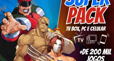 Pacote Completo Com Todos os Emuladores + Coleção De Jogos