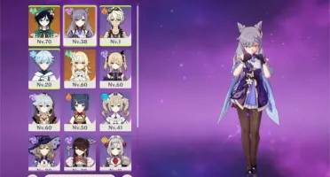 Vendo conta AR 39 - Venti C1 + Keqing C1 + Bárbara C6