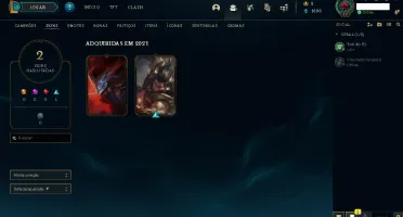 Conta League of Legends