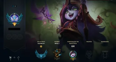 Conta Lol Platina 3 !!!!!!