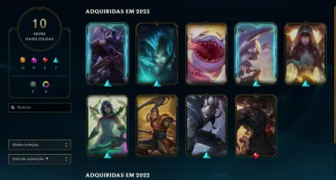 Conta Lol Platina 3 !!!!!!