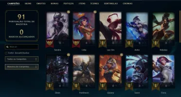 Conta League of Legends Diamond 1