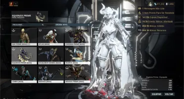 Conta warframe Maestria 14 Com varios frames e armas