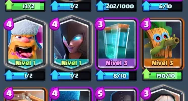 CONTA CLASH ROYALE NV 10 - 4000+ TROFEUS