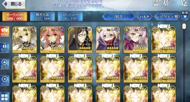Fate Grand Order 1800 Quartz + 5 SSR