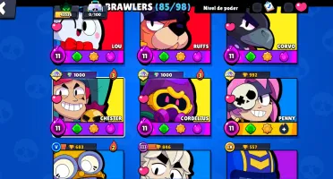 Conta de brawl stars