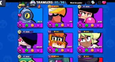 Conta de brawl stars
