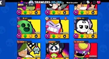 Conta de brawl stars