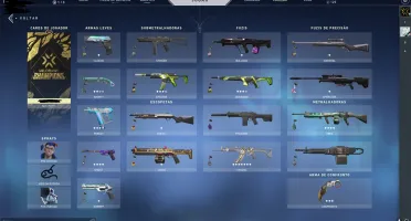 Conta valorant com Karambit Champions 2021