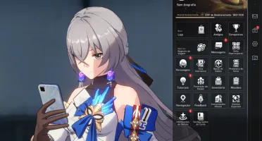 Conta Honkai Star Rail BRONYA|HIMEKO|DR.RATIO|QUALQUER 5*