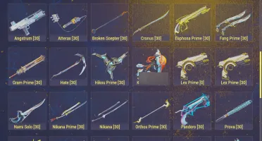 Conta Warframe Mr 21 para Pc
