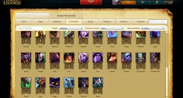 CONTA UNRANKED LV 28 / 46 CAMPEÕES / 4 SKINS
