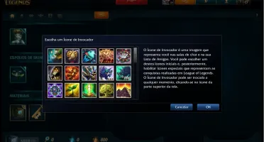 CONTA UNRANKED LV 28 / 46 CAMPEÕES / 4 SKINS