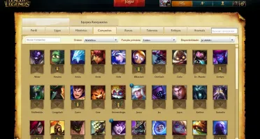 CONTA UNRANKED LV 28 / 46 CAMPEÕES / 4 SKINS