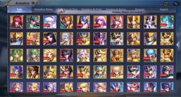 Saint Seiya Awakening - level 63 - Servidor A126