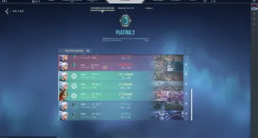 Conta platina 2 com passe atual completo