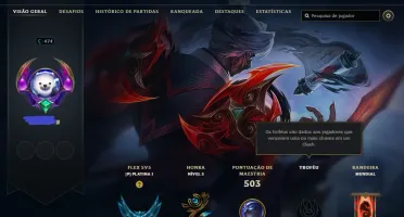 Venda de conta league of legends.para vender logo