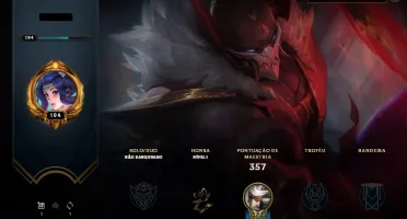 CONTA DE LOL UNRANKED