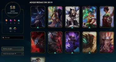 CONTA DE LOL UNRANKED