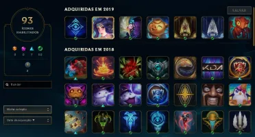 CONTA DE LOL UNRANKED