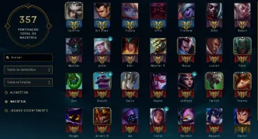 CONTA DE LOL UNRANKED