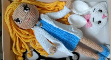 Amigurumi Profissões - Médica