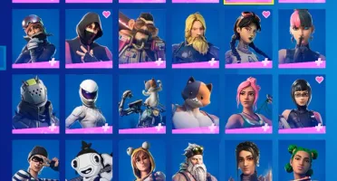 Conta Fortnite 101 Skins