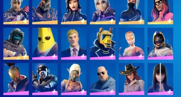 Conta Fortnite 101 Skins