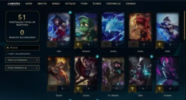 CONTA D1 LOL