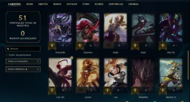CONTA D1 LOL