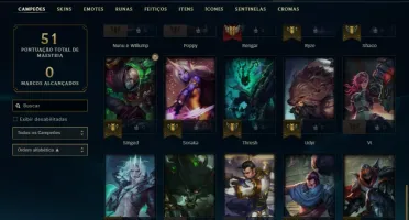CONTA D1 LOL