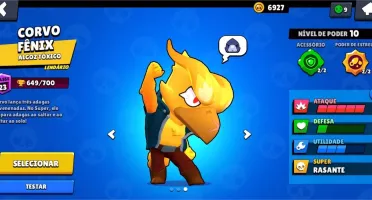 Conta Brawl Stars com muitas skins