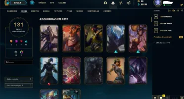 CONTA DE LEAGUE OF LEGENDS !