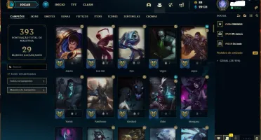 CONTA DE LEAGUE OF LEGENDS !