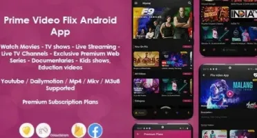 Script site de filmes + app android - Flix App Filmes