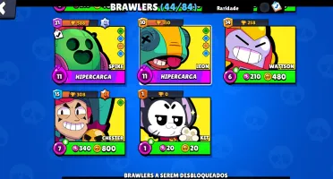Vendo minha conta do Brawl Stars