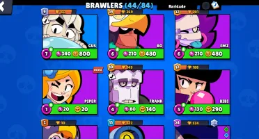 Vendo minha conta do Brawl Stars