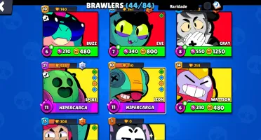 Vendo minha conta do Brawl Stars