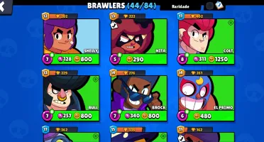 Vendo minha conta do Brawl Stars