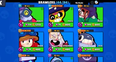 Vendo minha conta do Brawl Stars