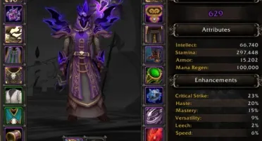 Conta no World of Warcraft com mais de 25mil conquistas.